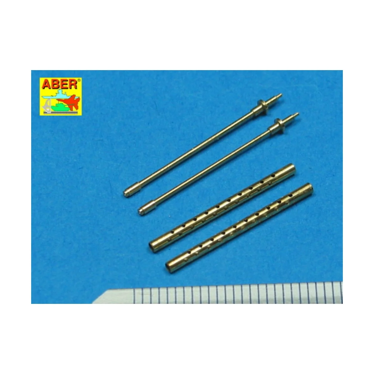 2 standard barrels for aircraft Browning M2, 1/32 - Aber Models A32...