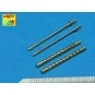 2 standard barrels for aircraft Browning M2, 1/32 - Aber Models A32...