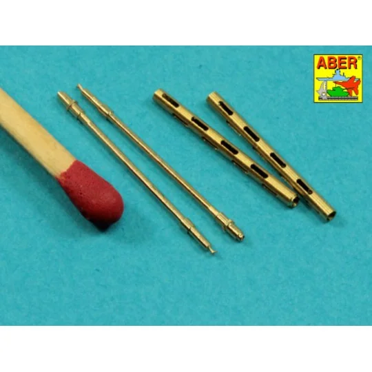 Set of 2 barrels for British Browning .303 aircraft machine guns wi...