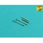 Set of 2 barrels for British Browning .303 aircraft machine guns wi...
