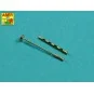 Set of 2 barrels for British Browning .303 aircraft machine guns wi...