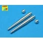 2 barrels for Hispano 20mm for Spitfire, 1/32 - Aber Models A32 022