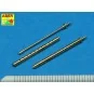 2 standard barrels for aircraft Browning M2, 1/32 - Aber Models A32...