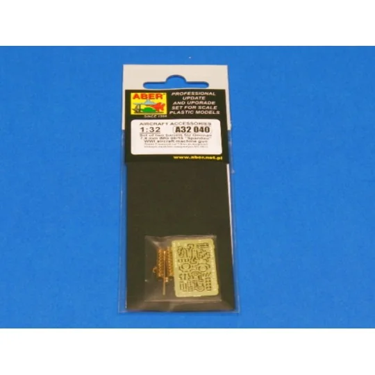 Barrels for MG 08/15, 1/32 - Aber Models A32 040