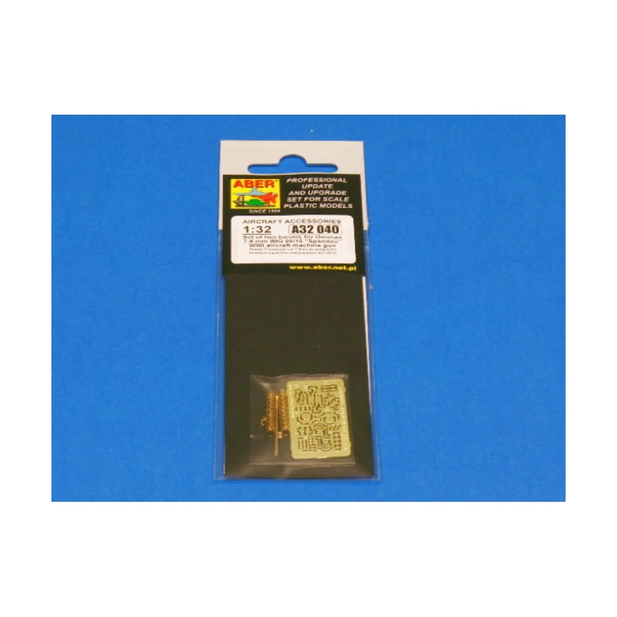 Barrels for MG 08/15, 1/32 - Aber Models A32 040
