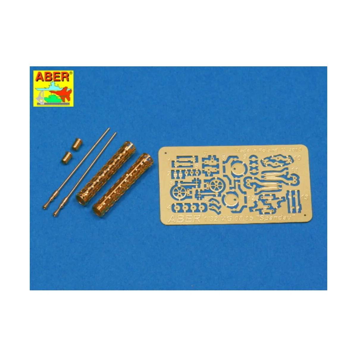 Barrels for MG 08/15, 1/32 - Aber Models A32 040