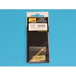 Barrels for Japanese 30mm Type 5, 1/32 - Aber Models A32 026 2