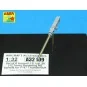 8 Browning M2 barrels for P-47 Thunderbolt, 1/32 - Aber Models A32 109