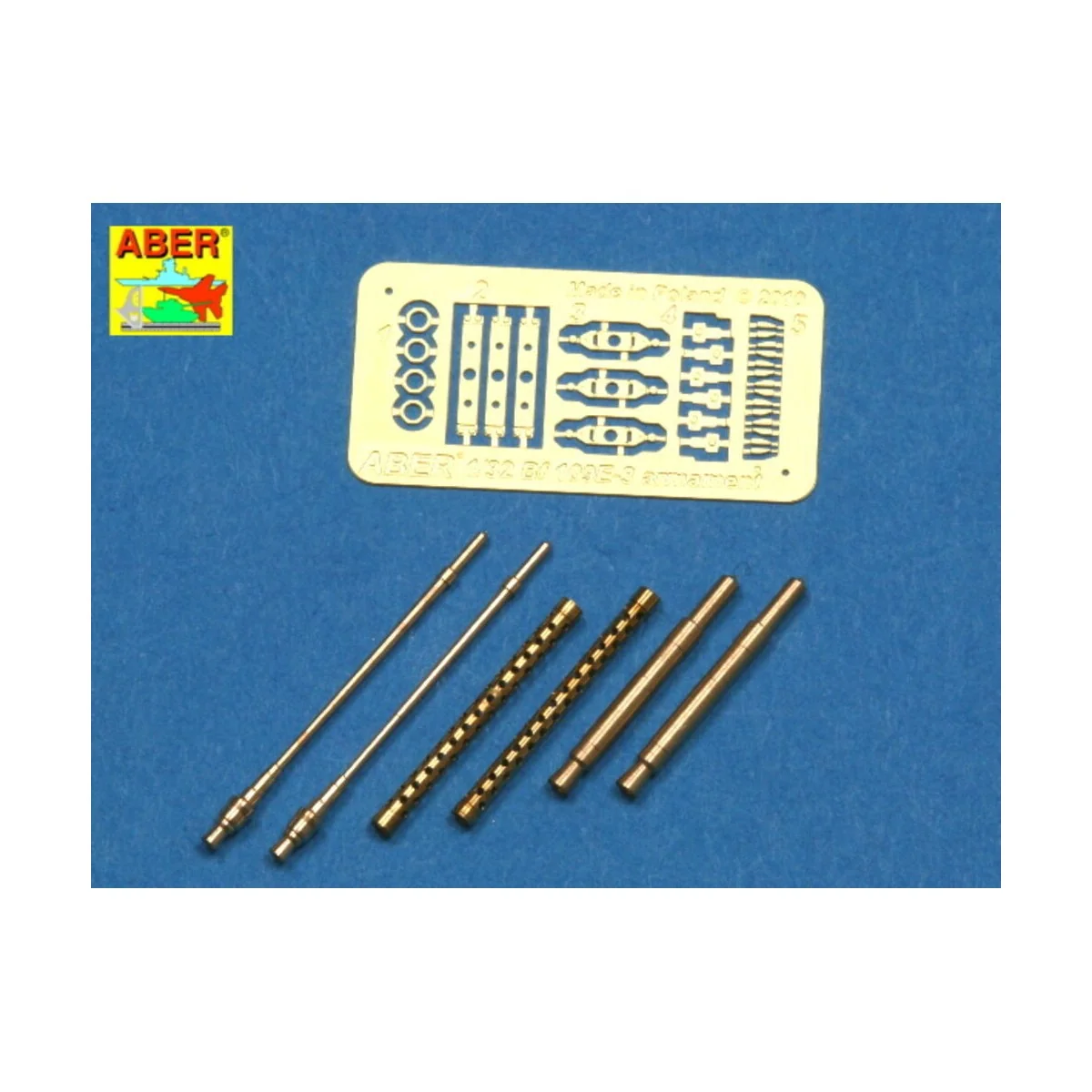 Armament for Me 109E-3 to E-9, 1/32 - Aber Models A32 112