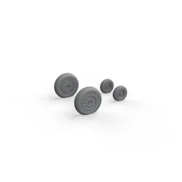 F-4B wheels for TAMIYA, 1/48 - Eduard Accessories 648682