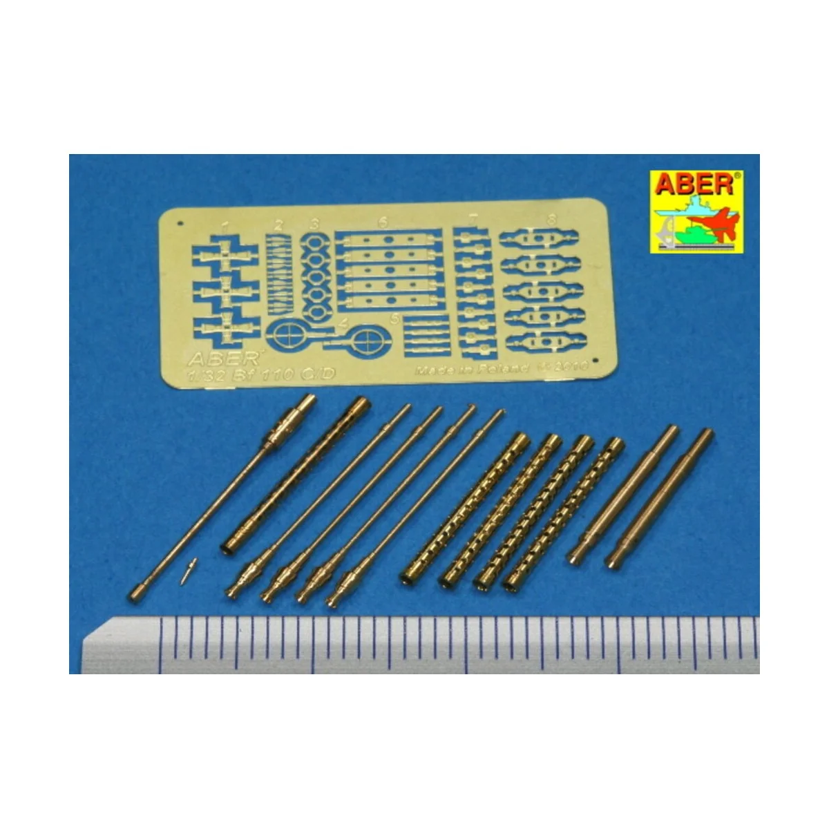 Armament for Me 110 C/D, 1/32 - Aber Models A32 110