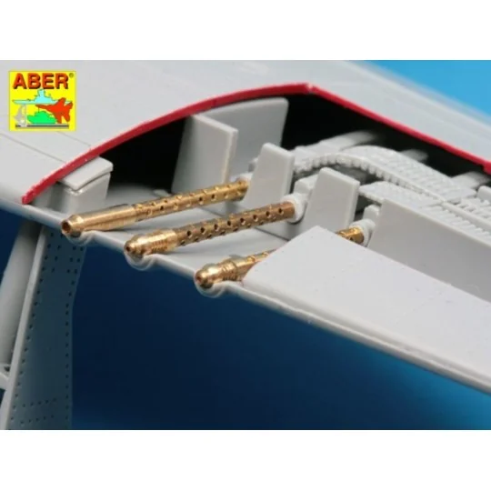 6 barrels for P-51 Mustang, 1/32 - Aber Models A32 108