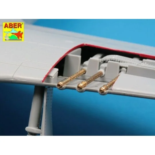 6 barrels for P-51 Mustang, 1/32 - Aber Models A32 108