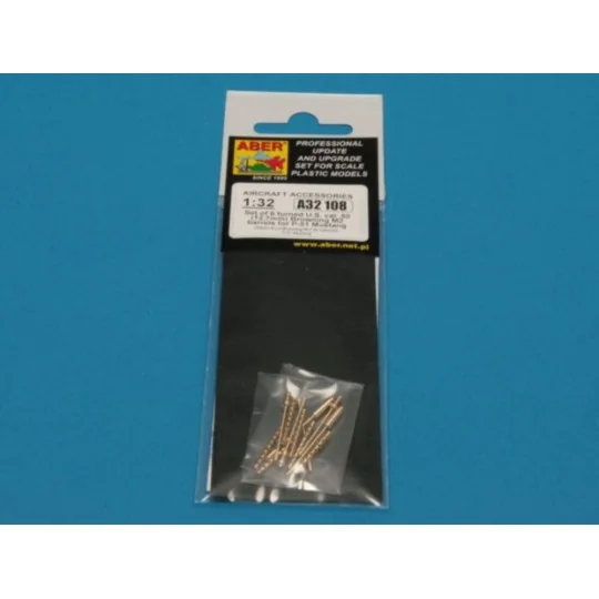 6 barrels for P-51 Mustang, 1/32 - Aber Models A32 108