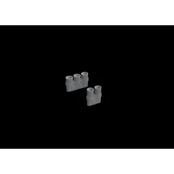 F6F exhaust stacks for EDUARD - Eduard Accessories 648683