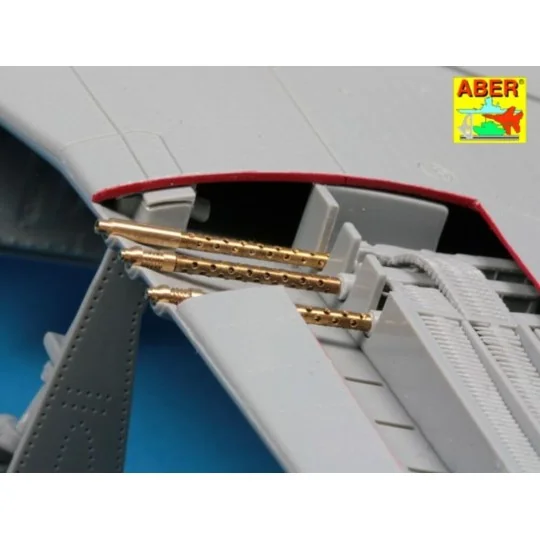 6 barrels for P-51 Mustang, 1/32 - Aber Models A32 108