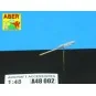 2 barrels for MG 17, 1/48 - Aber Models A48 002