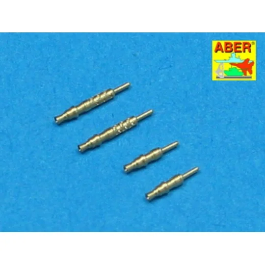 4 barrels tips for MG 17, 1/48 - Aber Models A48 003