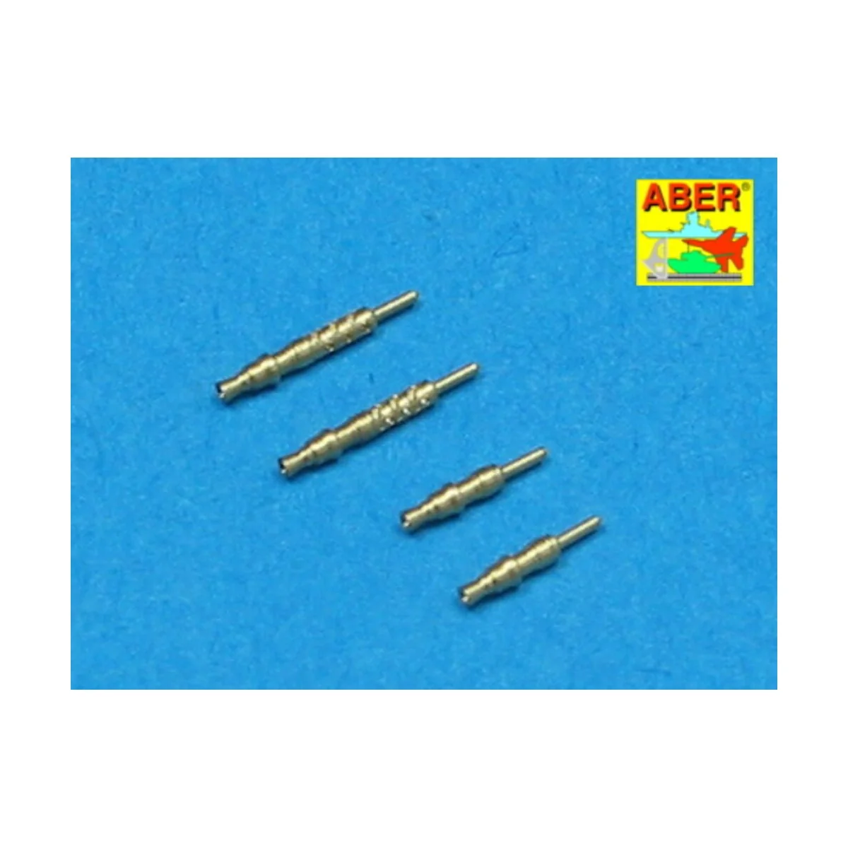 4 barrels tips for MG 17, 1/48 - Aber Models A48 003