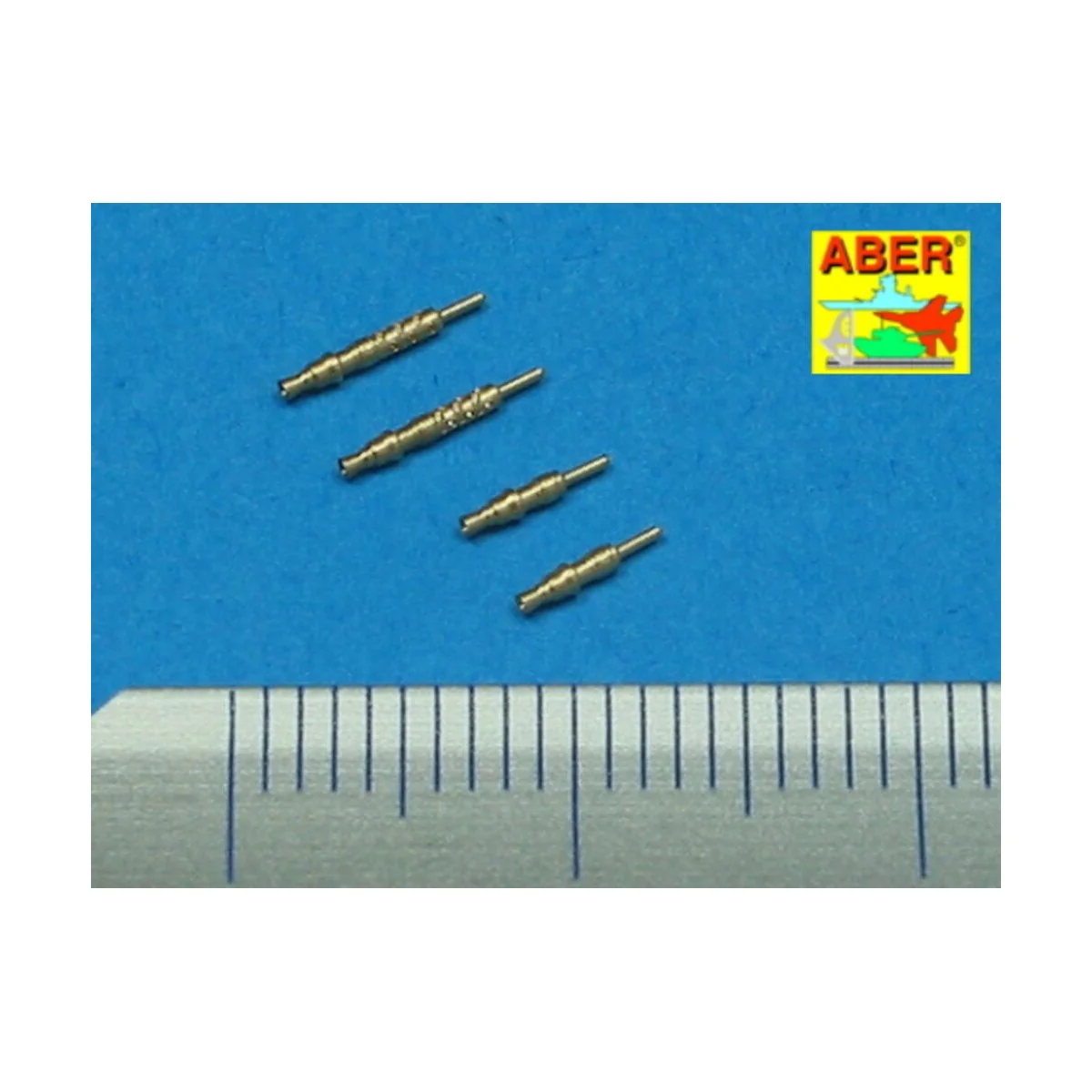 4 barrels tips for MG 17, 1/48 - Aber Models A48 003