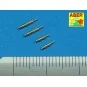 4 barrels tips for MG 17, 1/48 - Aber Models A48 003