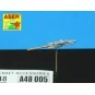 2 barrels for MG 131 -early, 1/48 - Aber Models A48 005