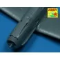 4 barrels tips for MG 17, 1/48 - Aber Models A48 003