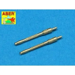 2 barrels for MG 131 -middle, 1/48 - Aber Models A48 006 2