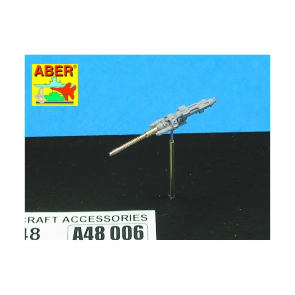 2 barrels for MG 131 -middle, 1/48 - Aber Models A48 006
