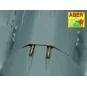 4 barrel tips MG 131, 1/48 - Aber Models A48 011