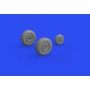 Ar 234B wheels for HASEGAWA/HOBBY 2000 - Eduard Accessories 648687