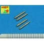 4 barrel tips MG 131, 1/48 - Aber Models A48 011
