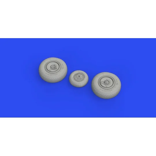 Ar 234B wheels for HASEGAWA/HOBBY 2000, 1/48 - Eduard Accessories 6...