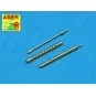 2 standard barrels for aircraft Browning M2, 1/48 - Aber Models A48...