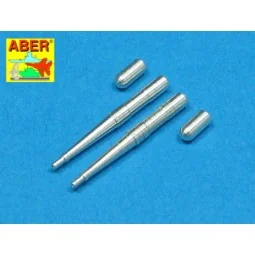 2 barrels for Hispano 20mm for Spitfire, 1/48 - Aber Models A48 022