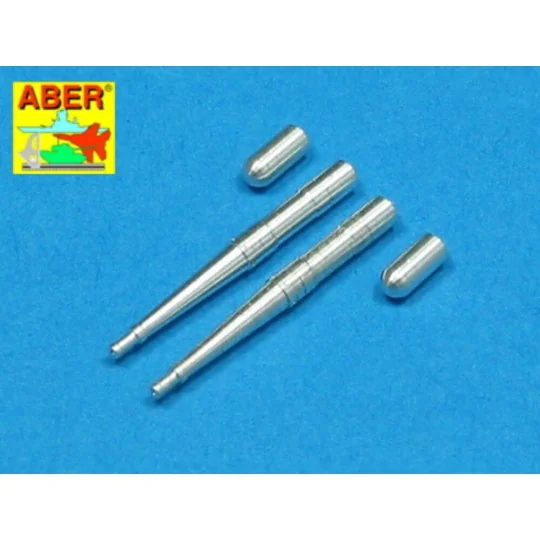 2 barrels for Hispano 20mm for Spitfire, 1/48 - Aber Models A48 022