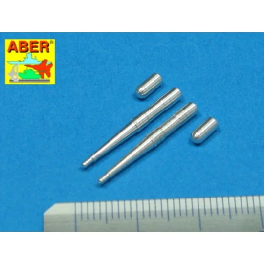 2 barrels for Hispano 20mm for Spitfire, 1/48 - Aber Models A48 022