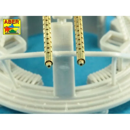 2 standard barrels for aircraft Browning M2, 1/48 - Aber Models A48...