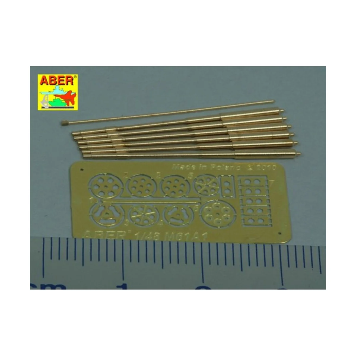 Barrels for M61A1, 1/48 - Aber Models A48 050