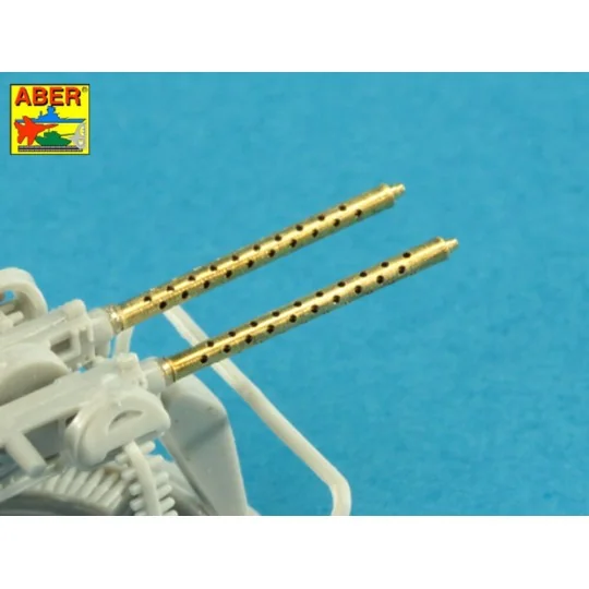 2 standard barrels for aircraft Browning M2, 1/48 - Aber Models A48...