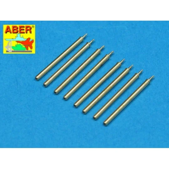8 Browning M2 barrels for P-47 Thunderbolt, 1/48 - Aber Models A48 109