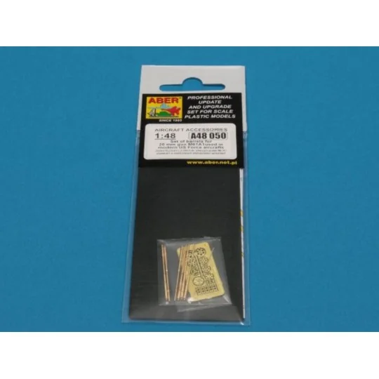 Barrels for M61A1, 1/48 - Aber Models A48 050