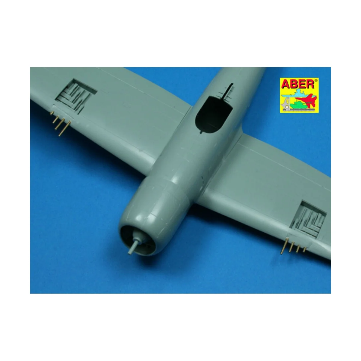 8 Browning M2 barrels for P-47 Thunderbolt, 1/48 - Aber Models A48 109