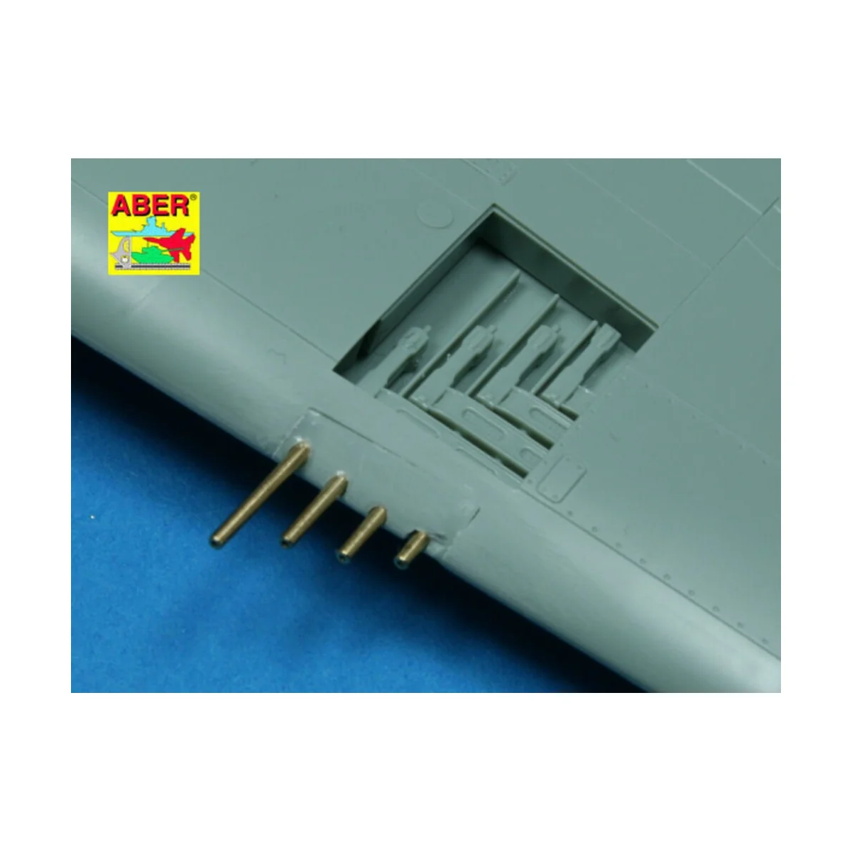 8 Browning M2 barrels for P-47 Thunderbolt, 1/48 - Aber Models A48 109