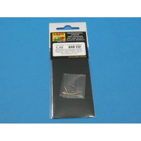 Armament for Me 109E-3 to G-4, 1/48 - Aber Models A48 112