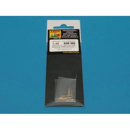 Armament for A6M5 Zero, 1/48 - Aber Models A48 106