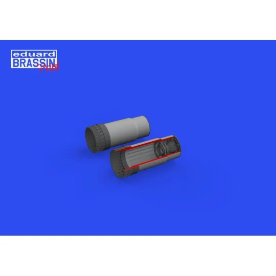 F-4B exhaust nozzles PRINT for TAMIYA, 1/48 - Eduard Accessories 64...