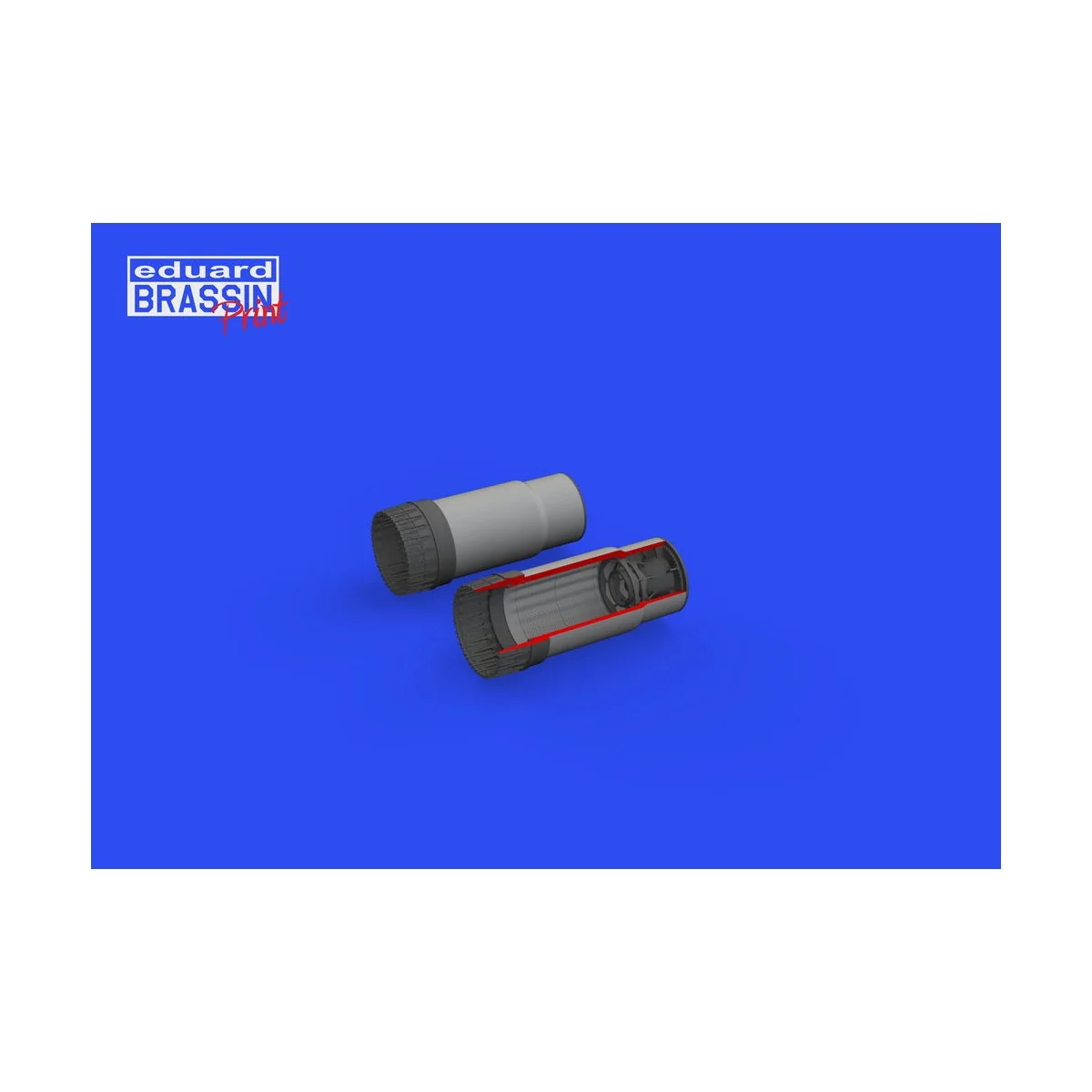 F-4B exhaust nozzles PRINT for TAMIYA, 1/48 - Eduard Accessories 64...