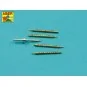 Armament for U.S. fighter Lockheed P-38 F/G Lighting: 1 x 20mm & 4x...