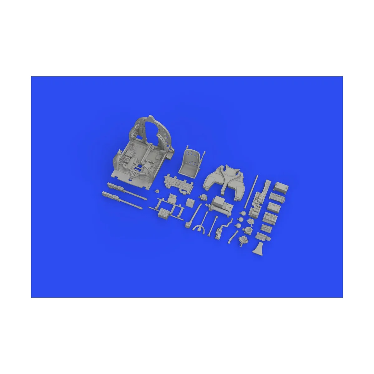 A6M2 Zero Model 21 cockpit PRINT for EDUARD, 1/48 - Eduard Accessor...